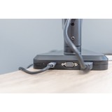 Digitus DA-90405 support d'écran plat pour bureau 81,3 cm (32") Noir, Support de moniteur Noir, Pince, 9 kg, 38,1 cm (15"), 81,3 cm (32"), 100 x 100 mm, Noir
