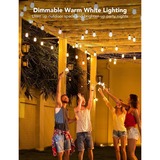 Govee RGBIC Smart Outdoor String Lights, Lampe 