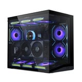Lian Li O11 Dynamic Mini V2  boîtier mini tower Noir | 2x USB-A | 1x USB-C | Window