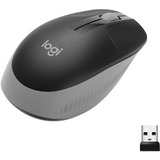 Logitech M190 full size wireless mouse, Souris Gris