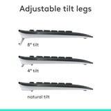 Logitech MK540 Advanced set de bureau sans fil Gris foncé, Layout EU (QWERTY), 1000 dpi