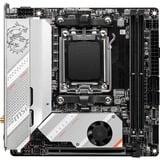 MSI MPG B650I Edge WiFi carte mère socket AM5 Argent, RAID, 2.5 Gb-LAN, WLAN, BT, Sound, Mini-ITX