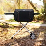 Masterbuilt Couvercle pour barbecue portable au charbon de bois, Finition Noir