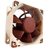 Noctua NF-A6x25 FLX, Ventilateur de boîtier Marron/Blanc, Connecteur à 3 broches, adaptateur à 4 broches