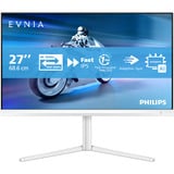 Philips Evnia 27M2N5901A 27" 4K UHD Moniteur gaming  Blanc, 2x HDMI, DisplayPort, 2x USB-A, USB-B, USB-C, 160 Hz / 320 Hz