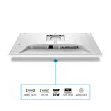Philips Evnia 27M2N5901A 27" 4K Ultra HD Moniteur gaming Blanc, 1x DisplayPort, 2x HDMI, 1x USB-C, 2x USB-A, 160 Hz / 320 Hz