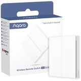 Xiaomi Aqara Wireless Remote Switch H1 (Double), Interrupteur Blanc
