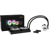 be quiet! Light Loop 240 mm ARGB, Watercooling Noir, 240 mm, noir, socket Intel et AMD, ARGB, Refroidisseur de liquide tout-en-un, 12 cm, 105,1 m³/h, Noir