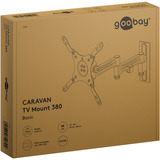 goobay Goobay TV Wall Mount Caravan sl 33-109, Support mural Argent