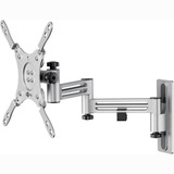 goobay Support mural TV Caravan FULLMOTION (M), 13 à 43 pouces Argent