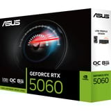 ASUS GeForce RTX 5060 LP BRK 8GB GDDR7 OC Edition, Carte graphique DLSS 4, 1x DisplayPort, 2x HDMI 2.1