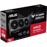ASUS TUF Gaming Radeon RX 7600 XT OC Edition 16Go GDDR6, Carte graphique RDNA 3, GDDR6, 3x DisplayPort, 1x HDMI 2.1