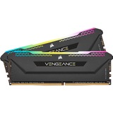 Corsair 64 Go DDR4-4000 Kit, Mémoire vive Noir, CMH64GX4M2Z4000C18, Vengeance RGB PRO