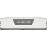 Corsair 64 Go DDR5-5200, Mémoire vive Blanc, CMK64GX5M2B5200C40W, VENGEANCE