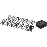 Corsair RM1000x (2024) alimentation modulaire 1000 watt Noir, 1x 12V-2x6, 4x PCIe