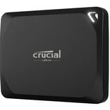 Crucial X10 Pro Portable 2 To SSD externe Noir (Mat), CT2000X10PROSSD9, USB-C 3.2 Gen 2x2 (20 Gbit/s)