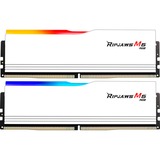 G.Skill 64 Go DDR5-5200 Kit, Mémoire vive Blanc, F5-5200J4040A32GX2-RM5RW, Ripjaws M5 RGB, XMP