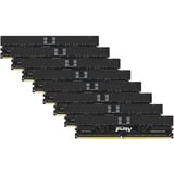 Kingston FURY FURY 256 Go 5600 MT/s DDR5 ECC Reg CL28 DIMM (kit de 8) Renegade Pro EXPO, Mémoire vive Noir, 256 Go, 8 x 32 Go, DDR5, 288-pin DIMM, Noir