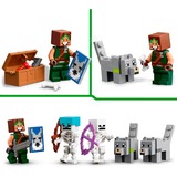 LEGO Minecraft - La forteresse du loup, Jouets de construction 21261