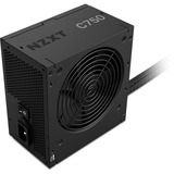NZXT C750 Bronze alimentation  modulaire 750 watt Noir, 1x 12V-2x6, 4x PCIe