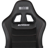 Next Level Racing ERS5 Elite Reclining Seat - PU leder & suède edition, Siège de course Noir