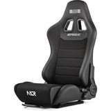Next Level Racing ERS5 Elite Reclining Seat - édition cuir PU & suédine, Siège de course Noir