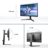 Philips Evnia 25M2N5200U 24.5" Moniteur gaming Noir, 1x DisplayPort, 2x HDMI, 390 Hz (OC)