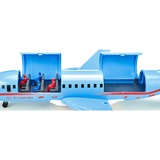 SIKU Monde - Avion avec accessoires, Modèle réduit de voiture Bleu clair, 5402