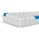 Sharkoon SKILLER SGK50 S2 PBT, clavier gaming Blanc, Layout BE, Gateron G Pro 3.0 Yellow, LED RGB, Hot-swappable