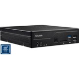Shuttle XPС slim DH310S 1,3L mini PC Noir Intel® H310 LGA 1151 (Emplacement H4), Barebone Noir, 1,3L mini PC, Intel® H310, LGA 1151 (Emplacement H4), DDR4-SDRAM, SATA, 90 W