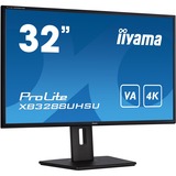 iiyama ProLite XB3288UHSU-B5 31.5" 4K UHD Moniteur  Noir, 4K, HDMI, DisplayPort, Audio