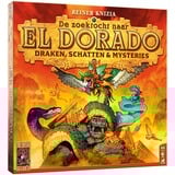 999 Games La quête de l'Eldorado: Dragons, trésors et mystères, Jeu de société Néerlandais, Expansion, 2 - 4 joueurs, 60 minutes, 10 ans et plus