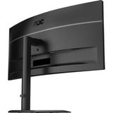 AOC CU34E4CV 34" Moniteur UltraWide incurvé Noir, 1x DisplayPort, 2x HDMI, 1x USB-C, 4x USB-A, 1x RJ-45, 120 Hz