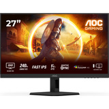 AOC Q27G4ZR 27" Moniteur gaming  Noir/Rouge, 240 Hz (260 Hz overclocké), HDMI, DisplayPort, audio