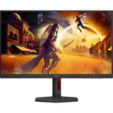 AOC Q27G4ZR 27" Moniteur gaming  Noir/Rouge, 240 Hz (260 Hz overclocké), HDMI, DisplayPort, audio