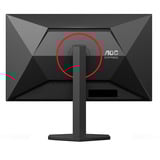 AOC Q27G4ZR 27" Moniteur gaming  Noir/Rouge, 240 Hz (260 Hz overclocké), HDMI, DisplayPort, audio