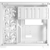 ASUS A32 PLUS boîtier midi tower Blanc | 2x USB-A | 1x USB-C | RGB | Window