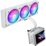 ASUS ROG Ryuo IV SLC 360 ARGB WHT, Watercooling Blanc, Refroidisseur de liquide tout-en-un, 12 cm, Blanc