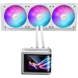 ASUS ROG Ryuo IV SLC 360 ARGB WHT, Watercooling Blanc, Refroidisseur de liquide tout-en-un, 12 cm, Blanc