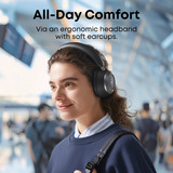 Anker Space One Pro casque over-ear Noir, Bluetooth, Adaptive ANC 3.0, LDAC