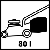 Einhell GE-PM 53/2 S HW-E Li Marcher derrière un tracteur tondeuse Essence Noir, Rouge, Tondeuse à gazon Rouge/Noir, Marcher derrière un tracteur tondeuse, 1800 m², 53 cm, 1,2 L, 80 L, Traction arrière