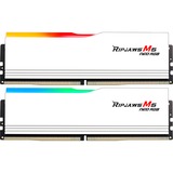G.Skill 48 Go DDR5-6000 (2x 24 Go) Kit, Mémoire vive Blanc, F5-6000J3036F24GX2-RM5NRW, Ripjaws M5 Neo RGB, AMD EXPO
