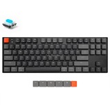 Keychron K1-M2 WL LP RGB Alum. Blue US, Clavier Gris/gris