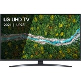 LG 43UP78006LB 43" Ultra HD, Téléviseur LED Noir, 2x HDMI, 1x USB, Optique, CI+, Bluetooth, LAN, WLAN, HDR