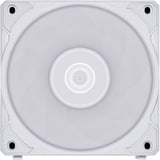 Lian Li Uni Fan P28 Single White, Ventilateur de boîtier Blanc, Connecteur de ventilateur PWM à 4 broches