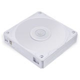 Lian Li Uni Fan P28 Single White, Ventilateur de boîtier Blanc, Connecteur de ventilateur PWM à 4 broches