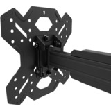 Neomounts WL40S-840BL12, Support mural TV, Montage Noir, Full motion, 32-55", 40 kg