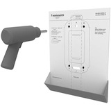 Neomounts WL40S-840BL12, Support mural TV, Montage Noir, Full motion, 32-55", 40 kg