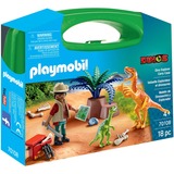 PLAYMOBIL Dinos - Enquêteur et affaire Dino, Jouets de construction 70108