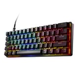 SteelSeries Apex Pro Mini Wireless, clavier gaming Blanc, Layout États-Unis, SteelSeries OmniPoint 2.0, US layout, SteelSeries OmniPoint 2.0, 60%, RGB LED, Double Shot PBT Keycaps